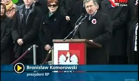 Komorowski grzmi..