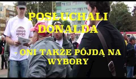 ONI TAKŻE PÓJDĄ NA WYBORY