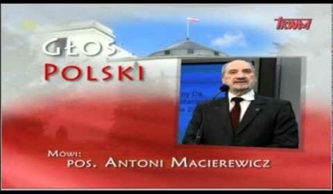 Antoni Macierewicz – Głos Polski – 29.12.2011