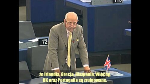 Godfrey Bloom: Kaput znaczy kaput w każdym języku!