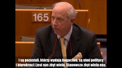 Godfrey Bloom sprowadza eurokratów na ziemię