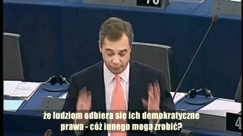 Nigel Farage: Grecja jest wgniatana w ziemię