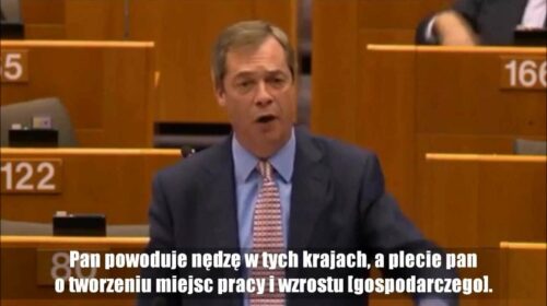 Nigel Farage: Dyplomacja pod lufą pistoletu