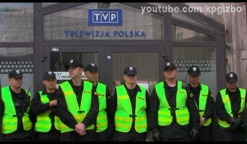 Zachowanie pracowników TVP podczas pikiety Solidarnych 2010