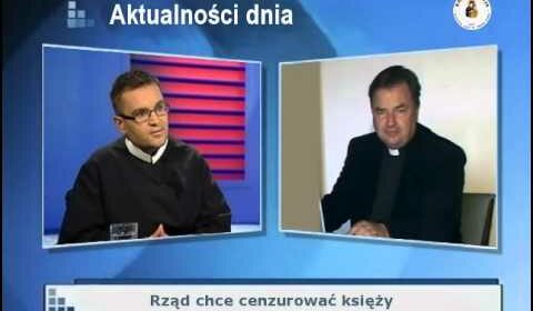 Rząd chce cenzurować księży