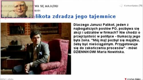 Palikot – twórca Ruchu Imienia Swego Nazwiska