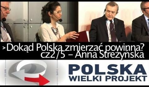 Dokąd Polska zmierzać powinna? cz 2/5 – Anna Streżyńska