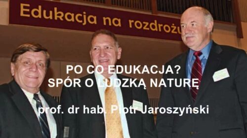 Po co edukacja? Spór o ludzką naturę