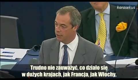 Nigel Farage: Nadciąga wyborcza burza