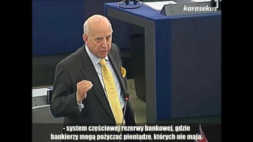 Godfrey Bloom: Przestępcza działalność bankierów