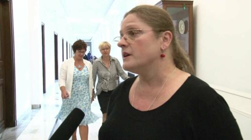 Krystyna Pawłowicz o odpisie na rzecz kościołów