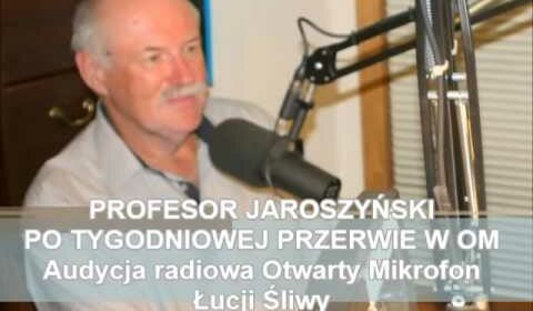 Spotkanie prof. Piotra Jaroszyńskiego – Otwarty Mikrofon