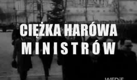 Ciężka harówa ministrów