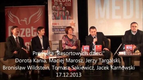 Resortowe dzieci – premiera książki Doroty Kani, Macieja Marosza i Jerzego Targalskiego