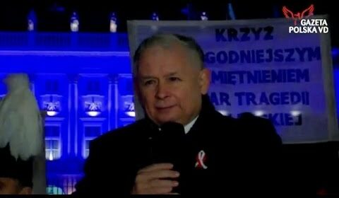 Jarosław Kaczyński na Marszu Pamięci