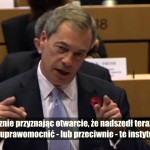 Nigel Farage rzuca wyzwanie Hermanowi Van Rompuy