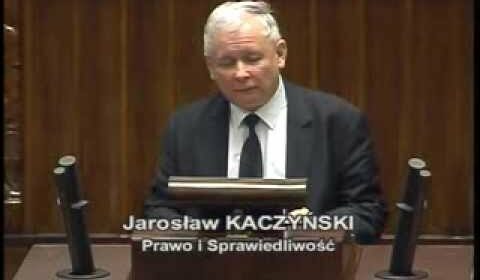 Przemówienie Jarosława Kaczyńskiego dotyczące Ukrainy