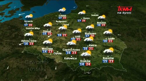 Prognoza pogody 23/07/2014