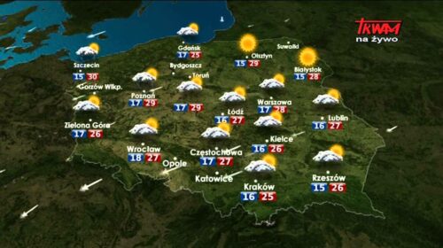 Prognoza pogody 22/07/2014