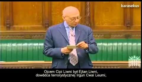 Gerald Kaufman, MP: Izrael zachowuje się w Gazie jak naziści