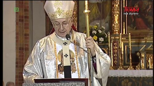 Homilia ks. abp Stanisława Gądeckiego wygłoszona w Bazylice Mniejszej w Szamotułach