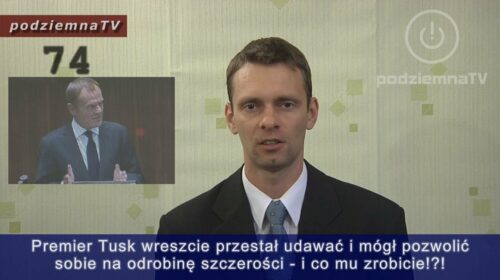 W obronie Premiera Tuska p.o. Pinokia, który wreszcie był szczery!