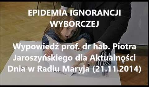 Epidemia ignorancji wyborczej