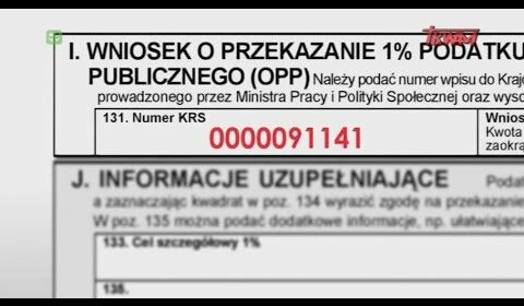 1% podatku na Fundację Nasza Przyszłość