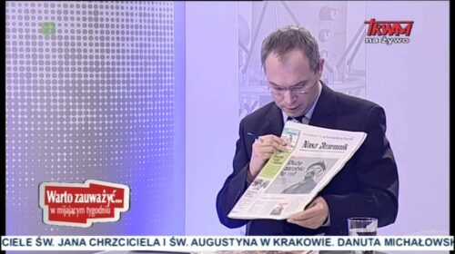 “Warto zauważyć…W mijającym tygodniu” (16.01.2015)