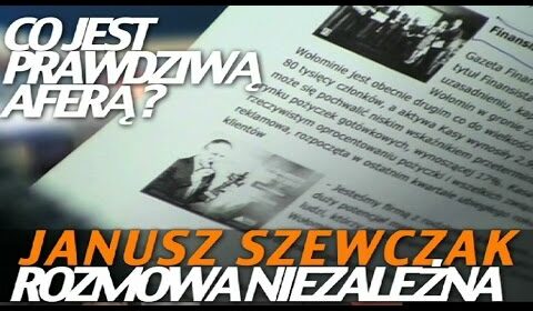 Co jest prawdziwą aferą finansową…