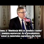 Komorowski: likwidacja WSI była hańbą i zbrodnią