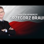 Wieczór wyborczy Grzegorza Brauna