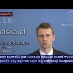 Rozwalmy partiokrację za pomocą “listy społecznej” już w tych wyborach