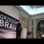 Leszek Żebrowski na konwencji Grzegorza Brauna