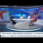 Tekst pisany i treść mówiona w informacji i dezinformacji