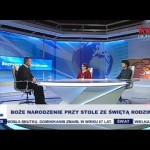 Boże Narodzenie przy stole ze Świętą Rodziną