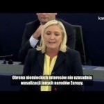 Marine Le Pen: Ja pani nie uznaję, pani Merkel