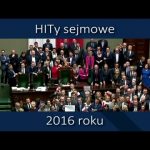 HITy sejmowe czyli najlepsze akcje 2016 roku