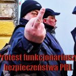 Protest funkcjonariuszy bezpieczeństwa PRL