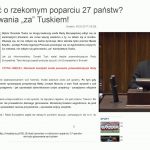 Wy jesteście dzisiaj partią zewnętrzną