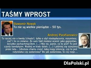 I chcą ją trzepać – Sławomir Nowak i Andrzej Parafianowicz