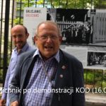 Adam Michnik wulgarnie w dniu demonstracji paliKODziarni