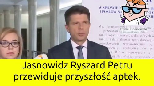 Przyszłość aptek według Ryszarda Petru