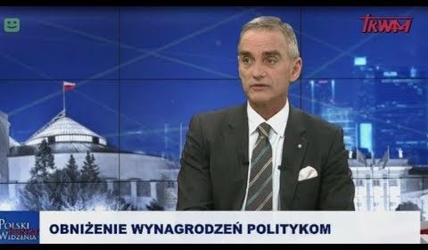 Obniżenie wynagrodzeń politykom