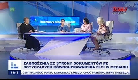 Zagrożenia ze strony dokumentów PE dotyczących równouprawnienia płci w mediach