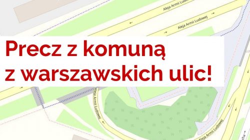 Leszek Żebrowski – precz z komuną z ulic Warszawy