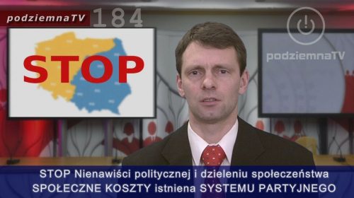 Nienawiść / Hate – społeczne koszty systemu partyjnego