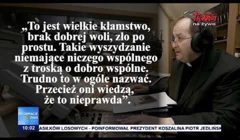 “Partia Rydzyka”? To jest wielkie kłamstwo