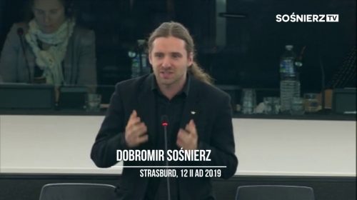 Dobromir Sośnierz w 1 min. rozprawił się z feministkami