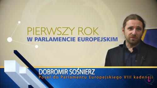 Pierwszy rok w Parlamencie Europejskim